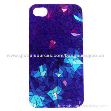 New Color Plating Bumper ABS Mobile Phone Case, IML/IMD Process, Suitable for iPhone 4/4S
